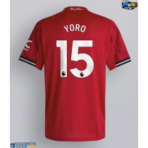 Moški Nogometni dresi Manchester United Leny Yoro #15 Domači 2025-26 Kratek Rokav